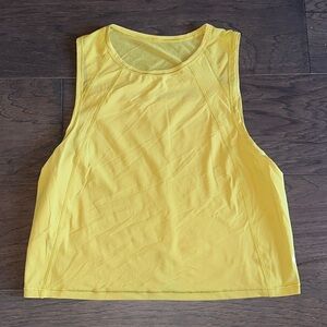 Lululemon sculpt crop tank